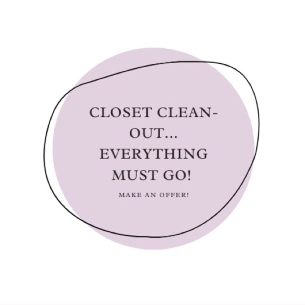 CLOSET CLEAN OUT